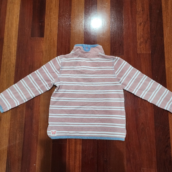 Kids Fatface Textured Quarter Zip Pullover | Size 8/9 - Picture 4 of 5